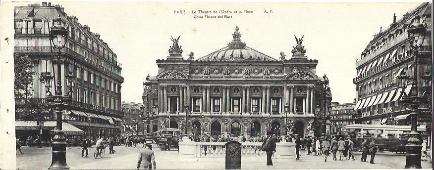 POSTAL A6273: Paris, Teatro de la Opera