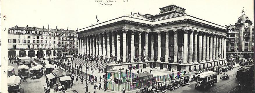 POSTAL A6274: La Bourse de Paris