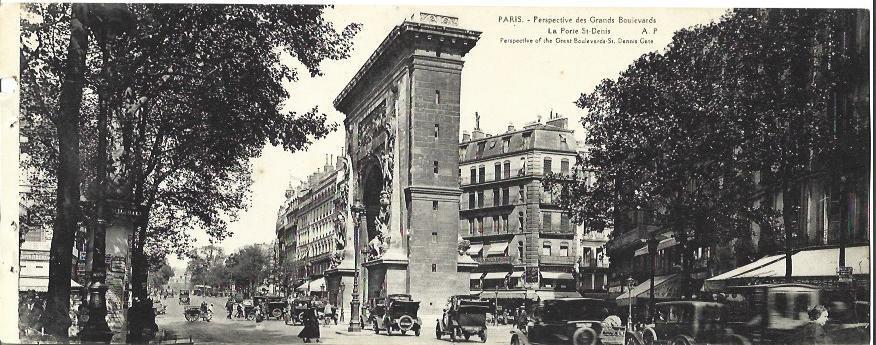 POSTAL A6275: Porte de Saint Denis en Paris