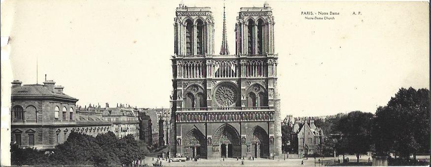 POSTAL A6277: Paris, Notre Dame