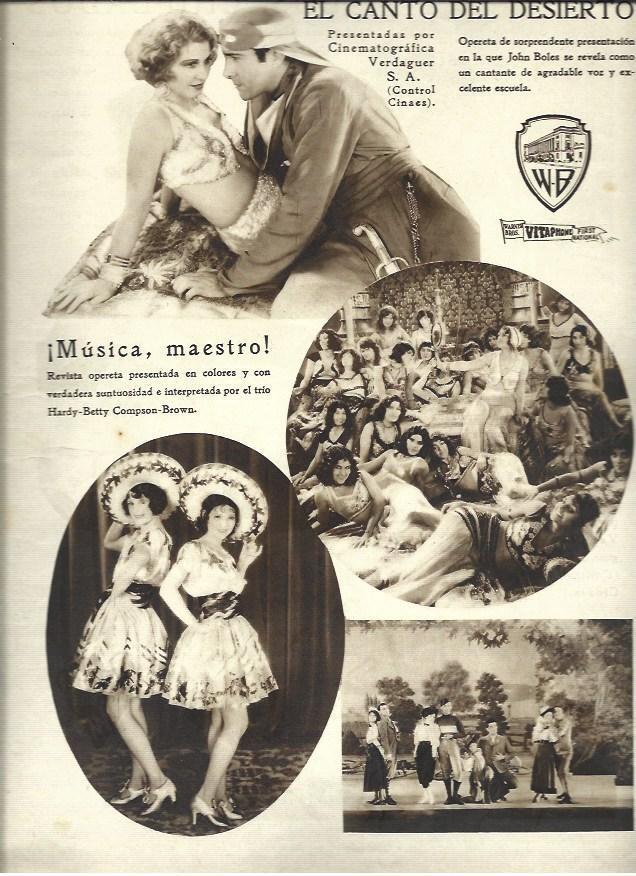 LAMINA 37446: Escenas El Canto del desierto