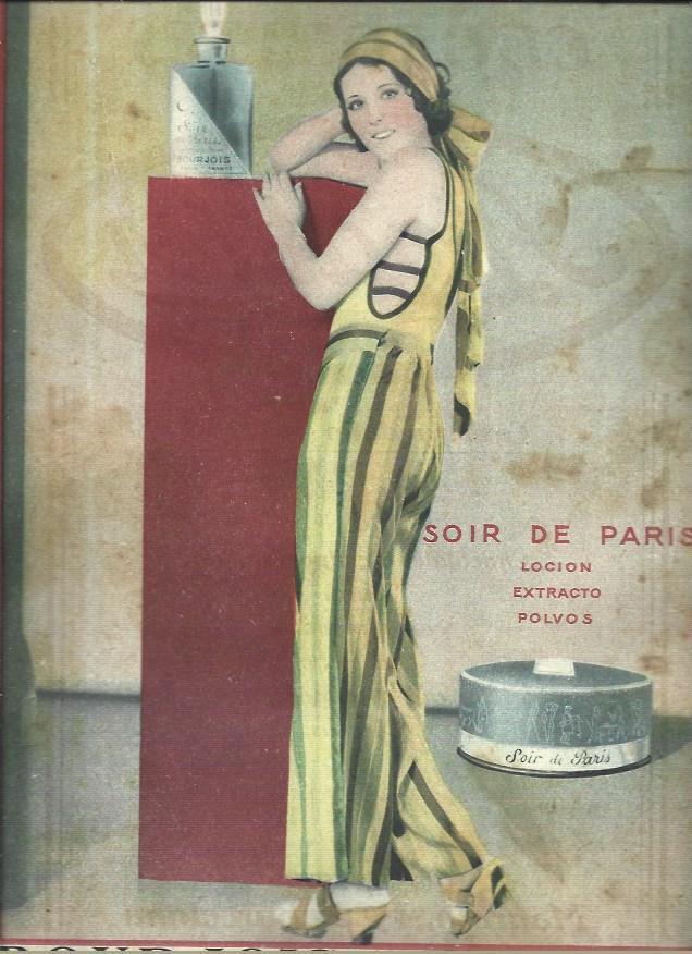 LAMINA 37441: Contraportada con publicidad de Bourjois