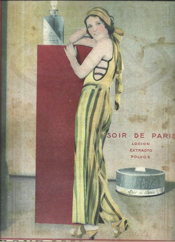 LAMINA 37441: Contraportada con publicidad de Bourjois