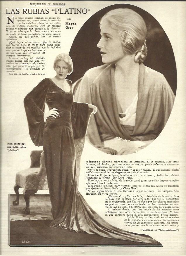 LAMINA 37417: Ann Harding 