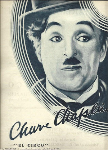 LAMINA 37428: Charles Chaplin en El Circo