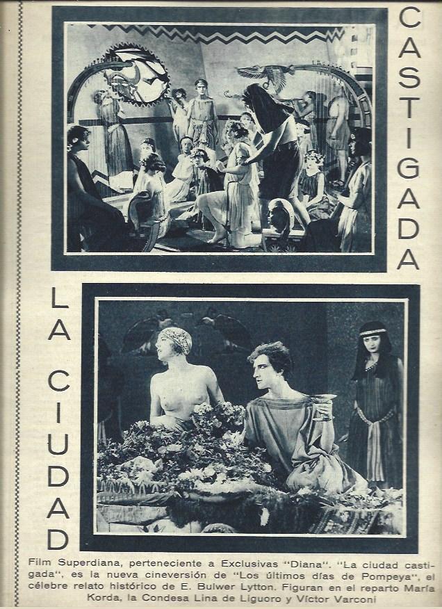 LAMINA 37437: Escenas de La ciudad castigada