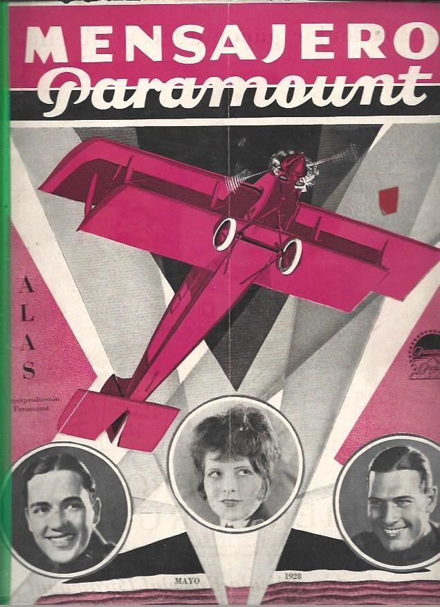 LAMINA 37505: Portada de Mensajero Paramount, numero 5, mayo
