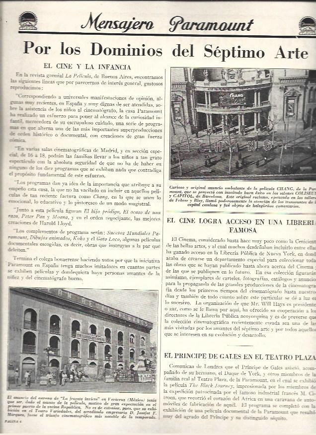 LAMINA 37506: Por los dominios del septimo arte