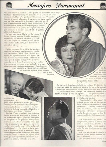 LAMINA 37516: Gary Cooper y Florence Vidor en Esclava por amor