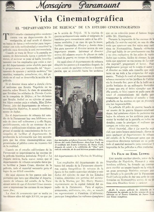 LAMINA 37519: Los aviadores Costes y Le Brix