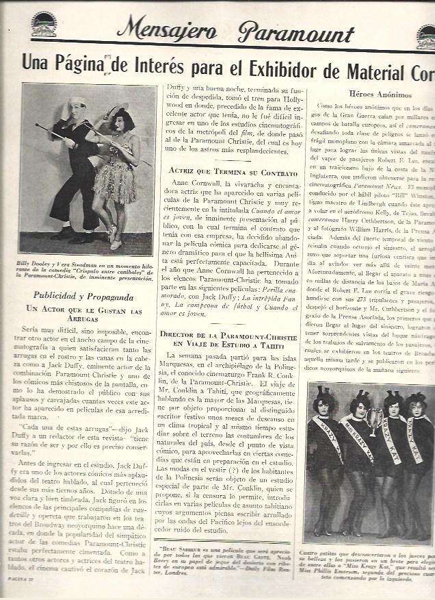 LAMINA 37520: Billy Dooley y Vera Steadman
