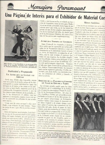 LAMINA 37520: Billy Dooley y Vera Steadman