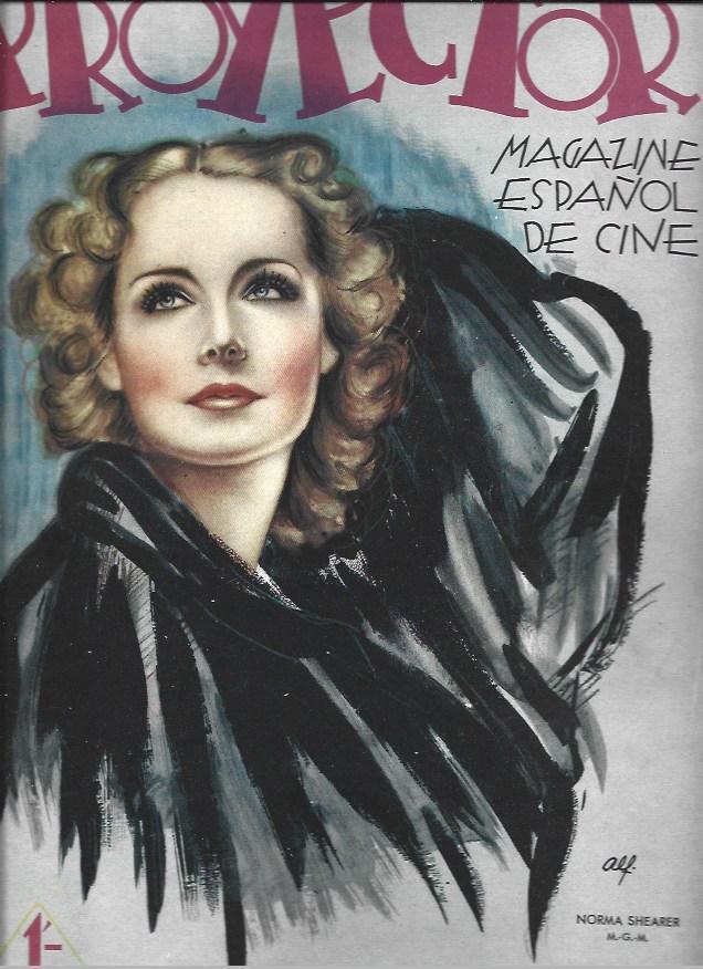 LAMINA 37474: Portada de Proyector, año II, julio a octubre 1936