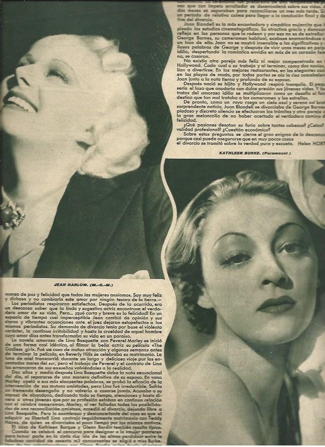LAMINA 37479: Jean Harlow y Kathleen Burke