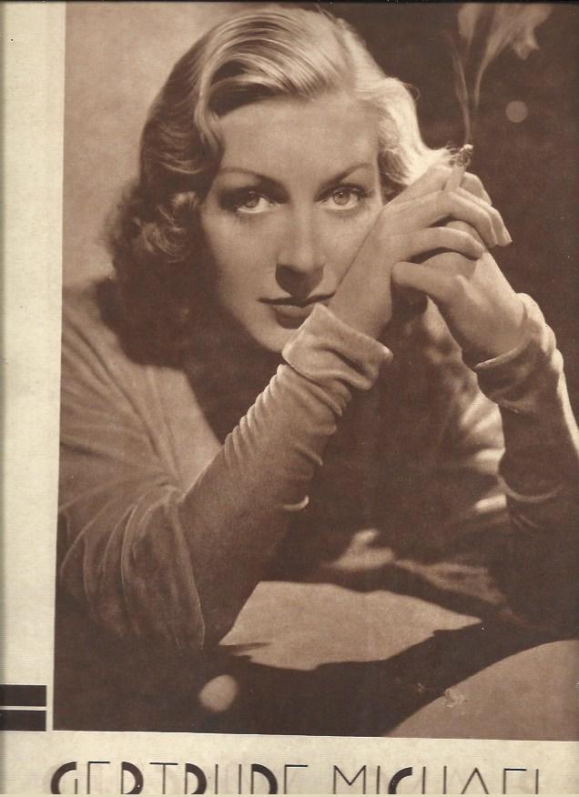 LAMINA 37486: Gertrude Michael