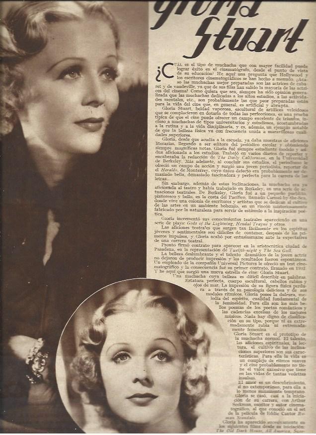 LAMINA 37490: Gloria Stuart
