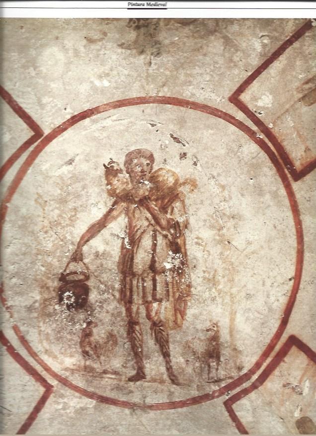 LAMINA 37331: El Buen Pastor de la Cripta de Lucina, Roma