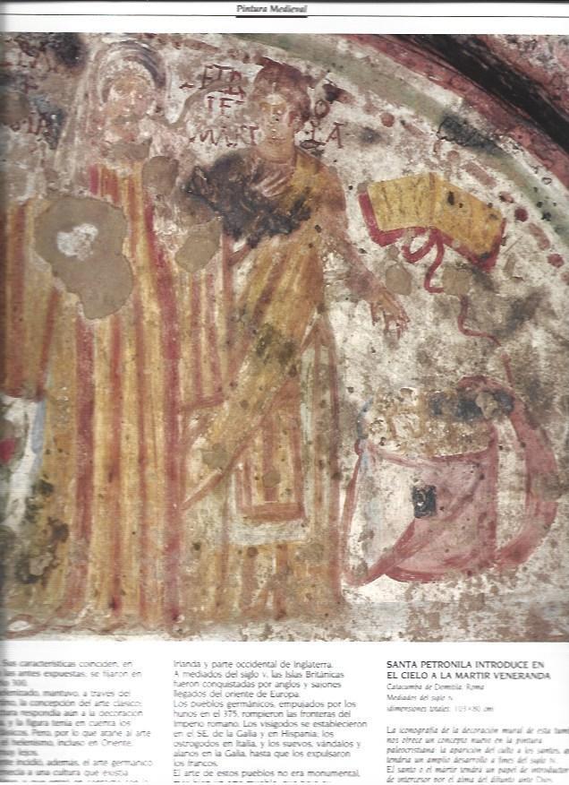 LAMINA 37333: Santa Petronila de la Catacumba de Domitila, Roma