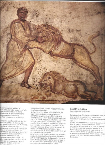 LAMINA 37336: Sanson y el leon, Roma