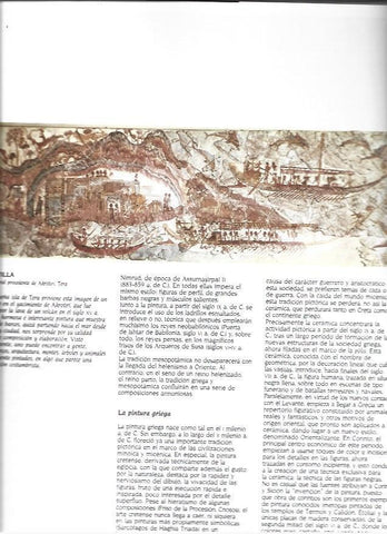 LAMINA 37325: La flotilla, pintura de Akrotiri, Grecia