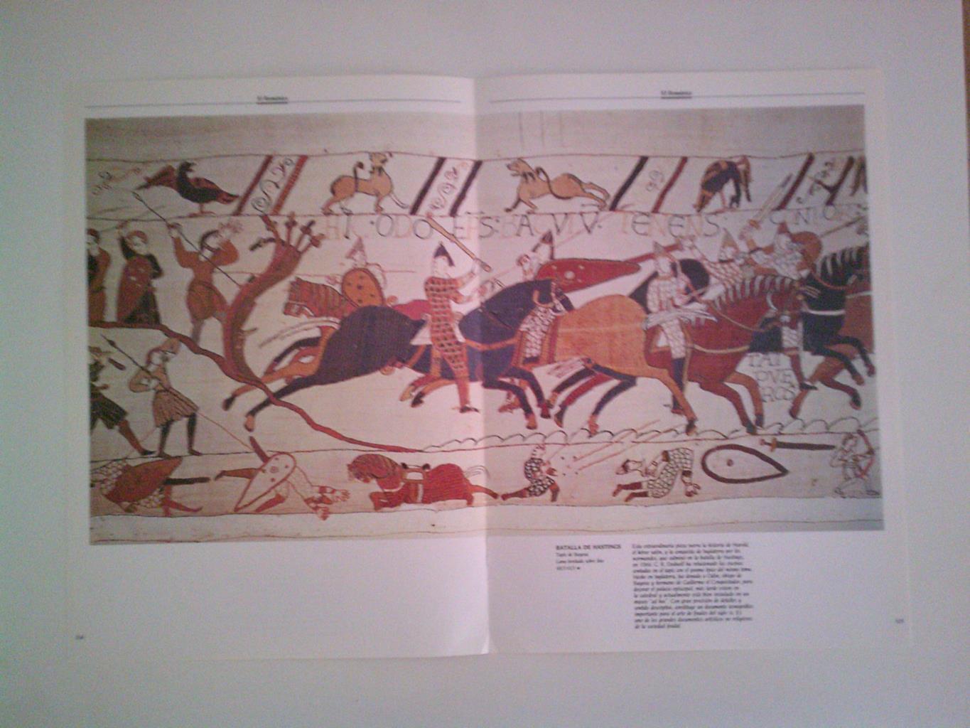 LAMINA 37304: Batalla de Hastings, Tapiz de Bayeux