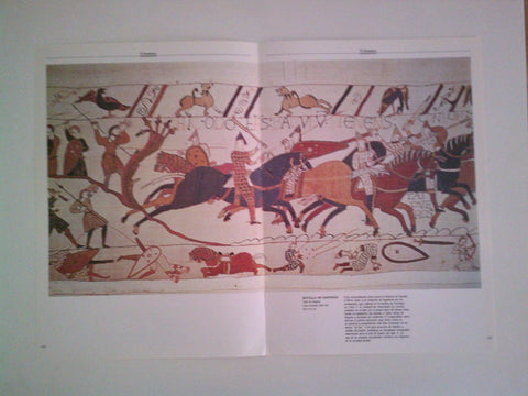 LAMINA 37304: Batalla de Hastings, Tapiz de Bayeux