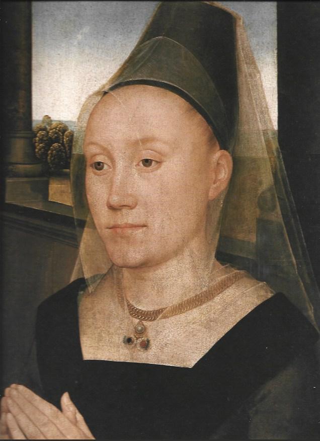 LAMINA 37311: Barbara de Vlaenderbergh, por Memling