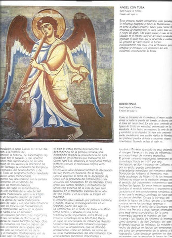 LAMINA 37354: Angel con tuba de Sant Angelo in Formis
