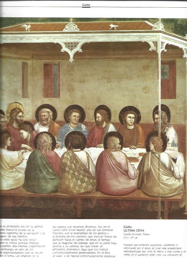 LAMINA 37404: Ultima Cena, por Giotto