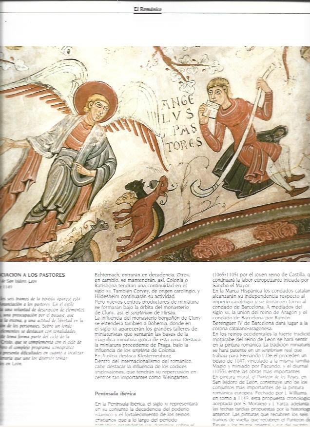 LAMINA 37364: La Anunciacion a los Pastores, San Isidoro de Leon