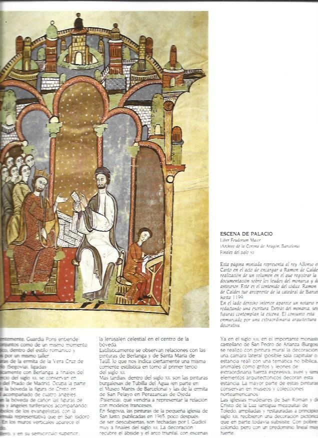 LAMINA 37366: Escena de palacio del Liber Feudorum Major