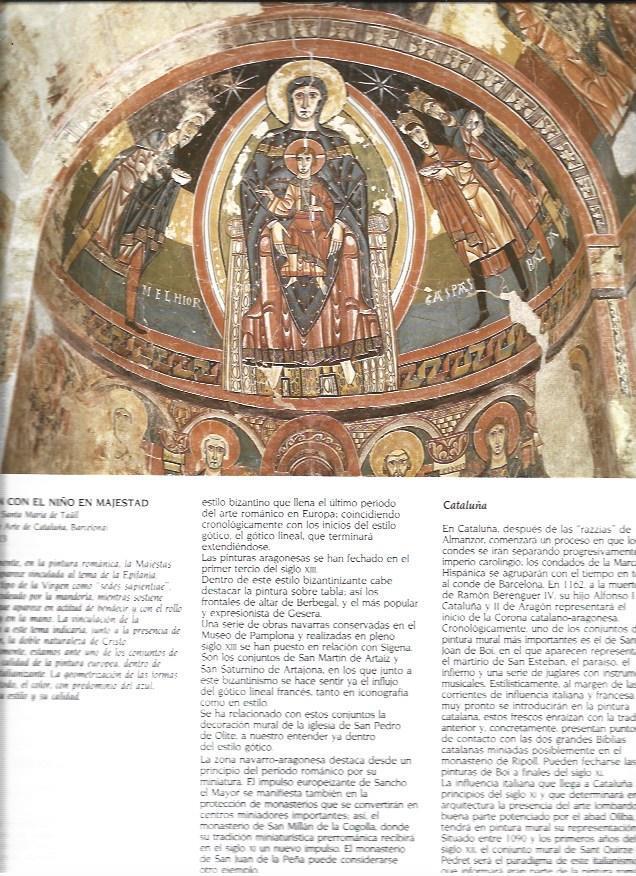 LAMINA 37368: Virgen con el Niño de Santa Maria de Taüll