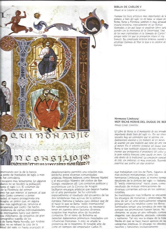 LAMINA 37374: Biblia de Carlos V, detalle