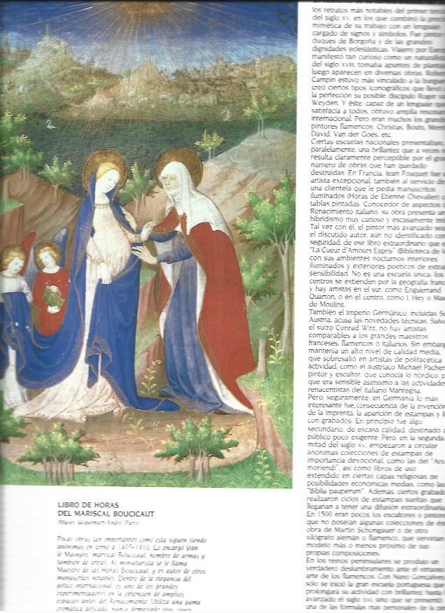 LAMINA 37375: Detalle del Libro de Horas del Mariscal Boucicaut