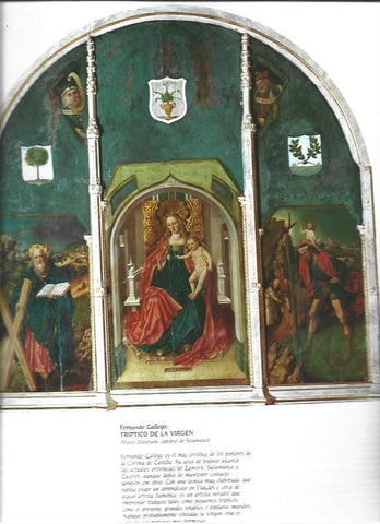 LAMINA 37377: Triptico de la Virgen, por Fernando Gallego