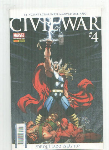 Panini: Civil War numero 4 (version 1)