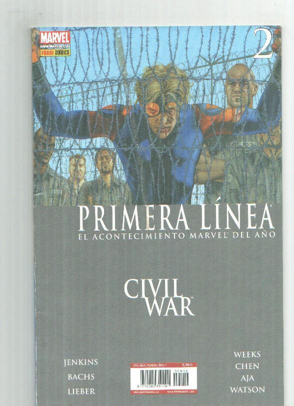 Panini: Civil War Primera Linea numero 2