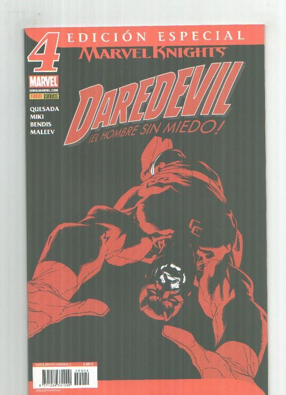 Panini: Marvel Knights: Daredevil volumen 3 numero 4 (edicion especial)