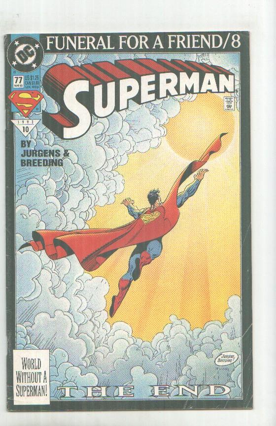 DC Comics: Superman numero 77: funeral for a friend/8