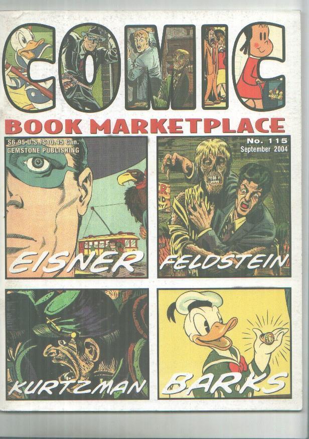 The Magazine gor Golden Age. Comic Book Marketplace numero 115