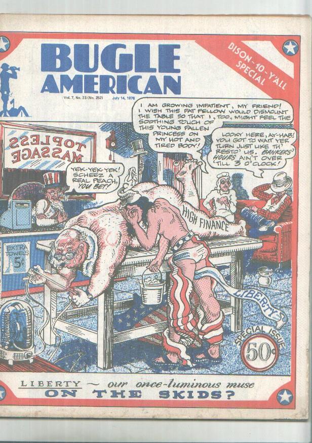 Bugle American vol 7 nº 23 (no 252) )cubierta con pequeños rotos en la trasera)