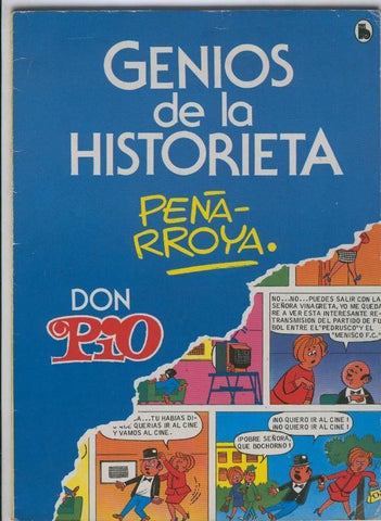 Bruguera: Genios de la Historieta numero 2: Don Pio