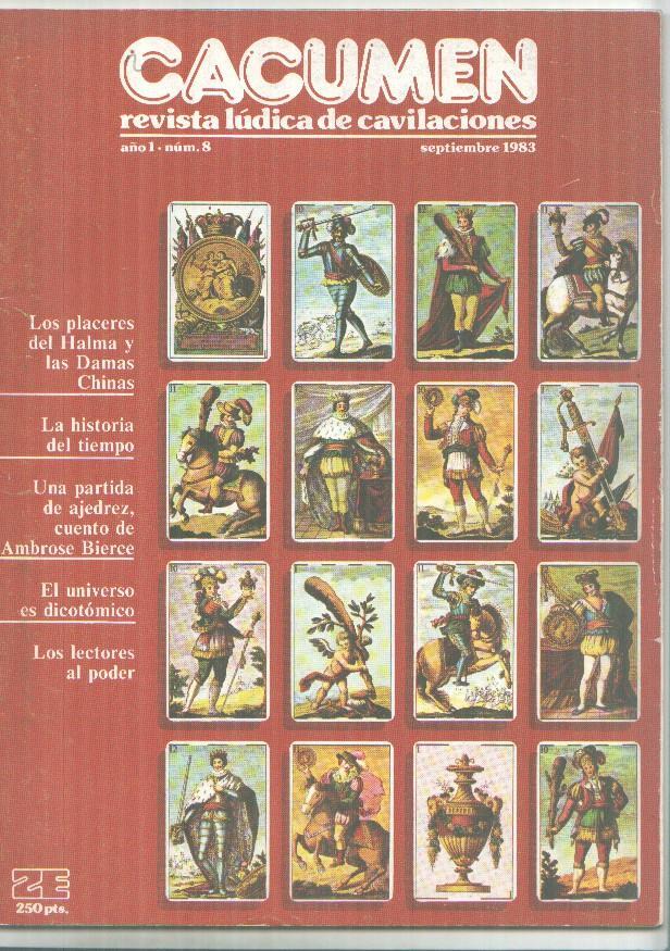 Cacumen revista ludica de cavilaciones numero 8
