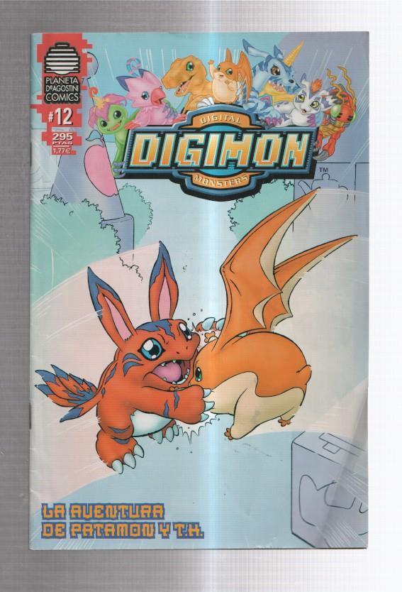 Planeta: Digital Digimon Monsters numero 12 (cubierta aviejada)