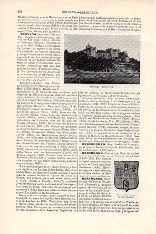 LAMINA V44014: Castillo de Bernburgo