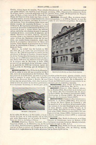 LAMINA V44015: Hotel de la Union en Munich