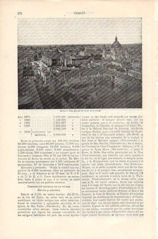 LAMINA V43998: Vista aerea del centro de Berlin