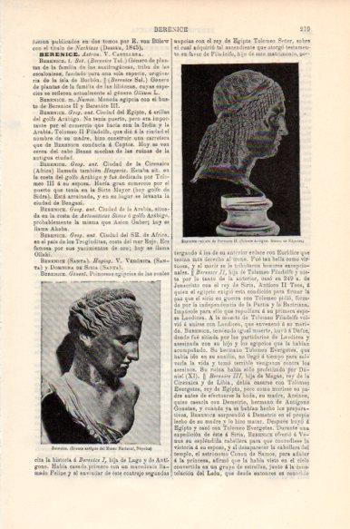 LAMINA V43990: Berenice