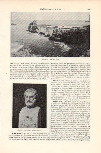 LAMINA V44041: Roca de la Virgen en Biarritz, Francia