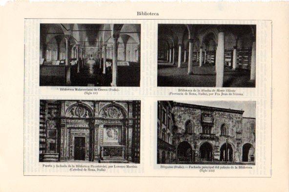 LAMINA V44049: Biblioteca de Cesena y Monte Oliveto